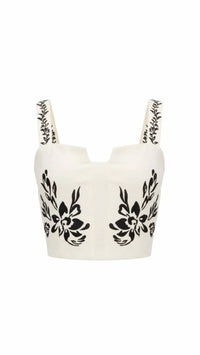 Allison - Embroidered Colette Tank