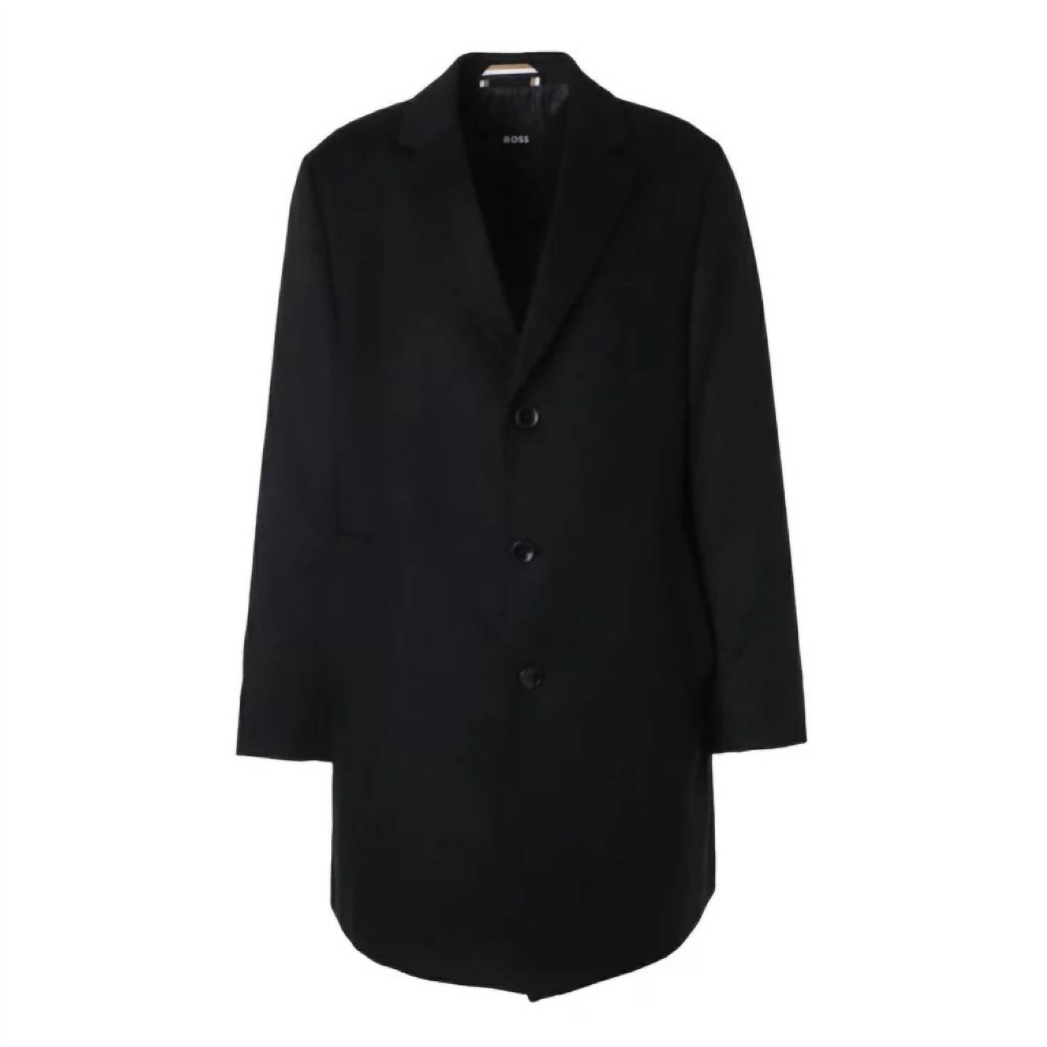 Hugo Boss - Men's Jared Topper Coat With Button Closure