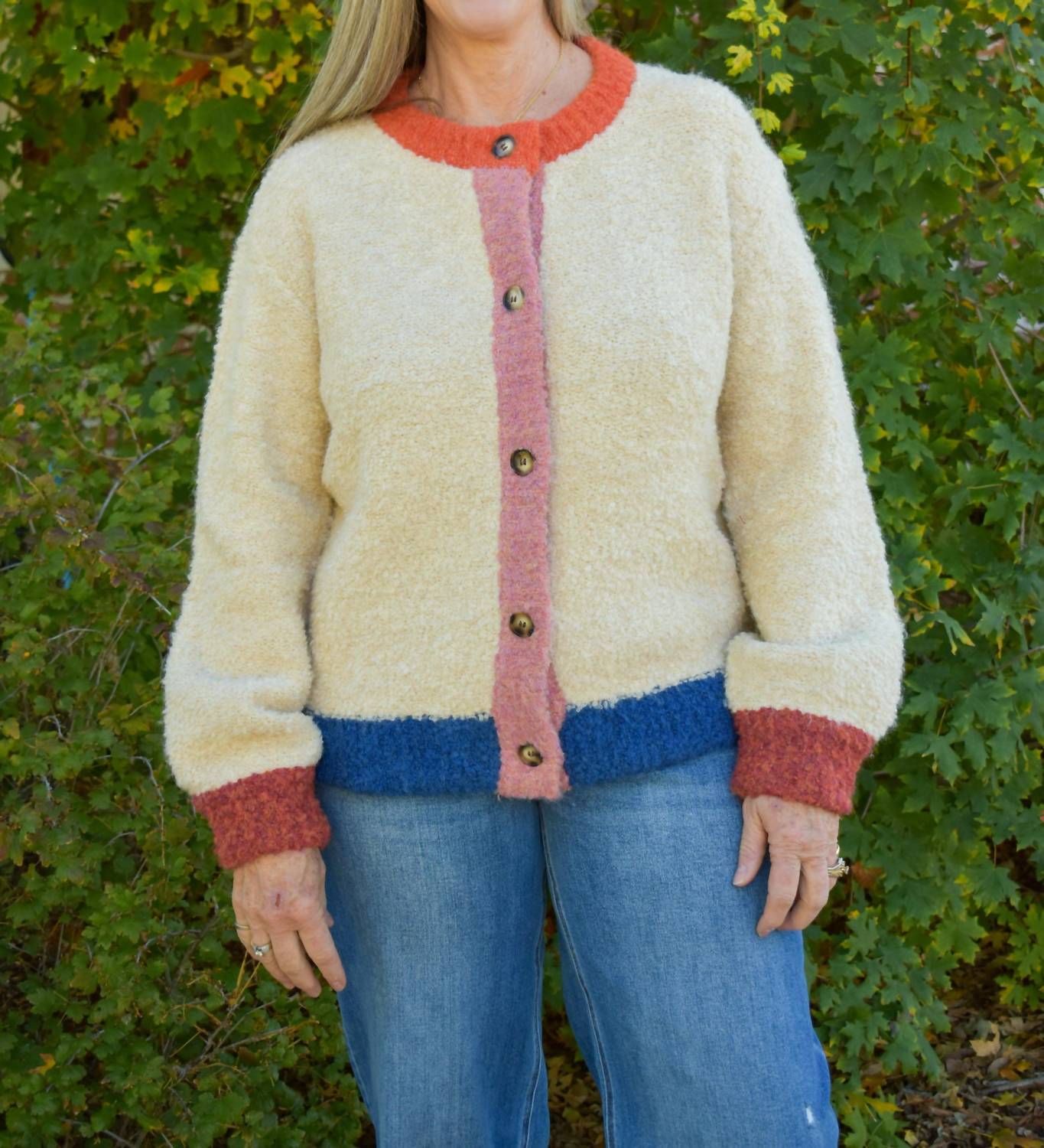 Frnch - Women's Cyclamen Cardigan
