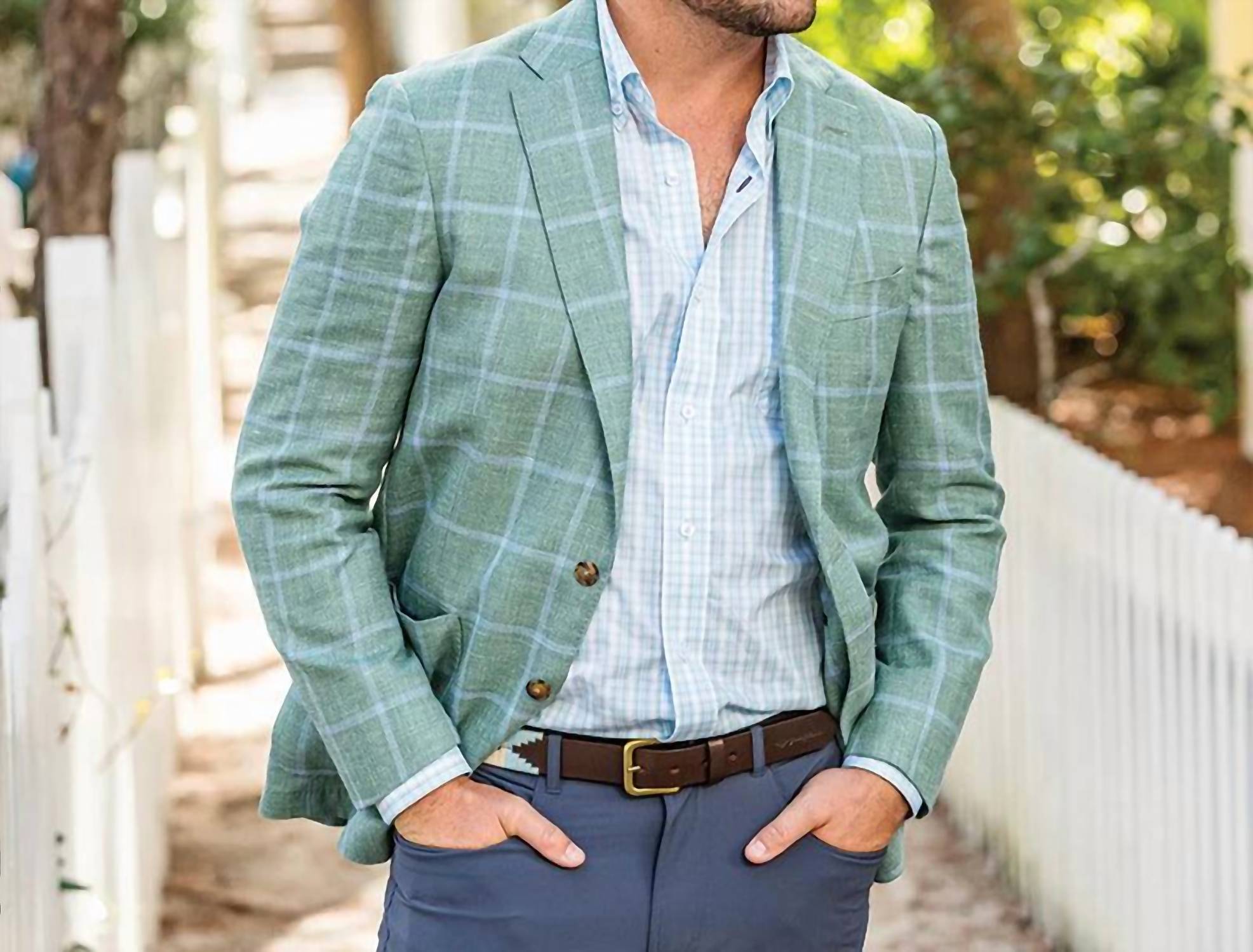 Onward Reserve - Drago Surf Windowpane Sport Coat