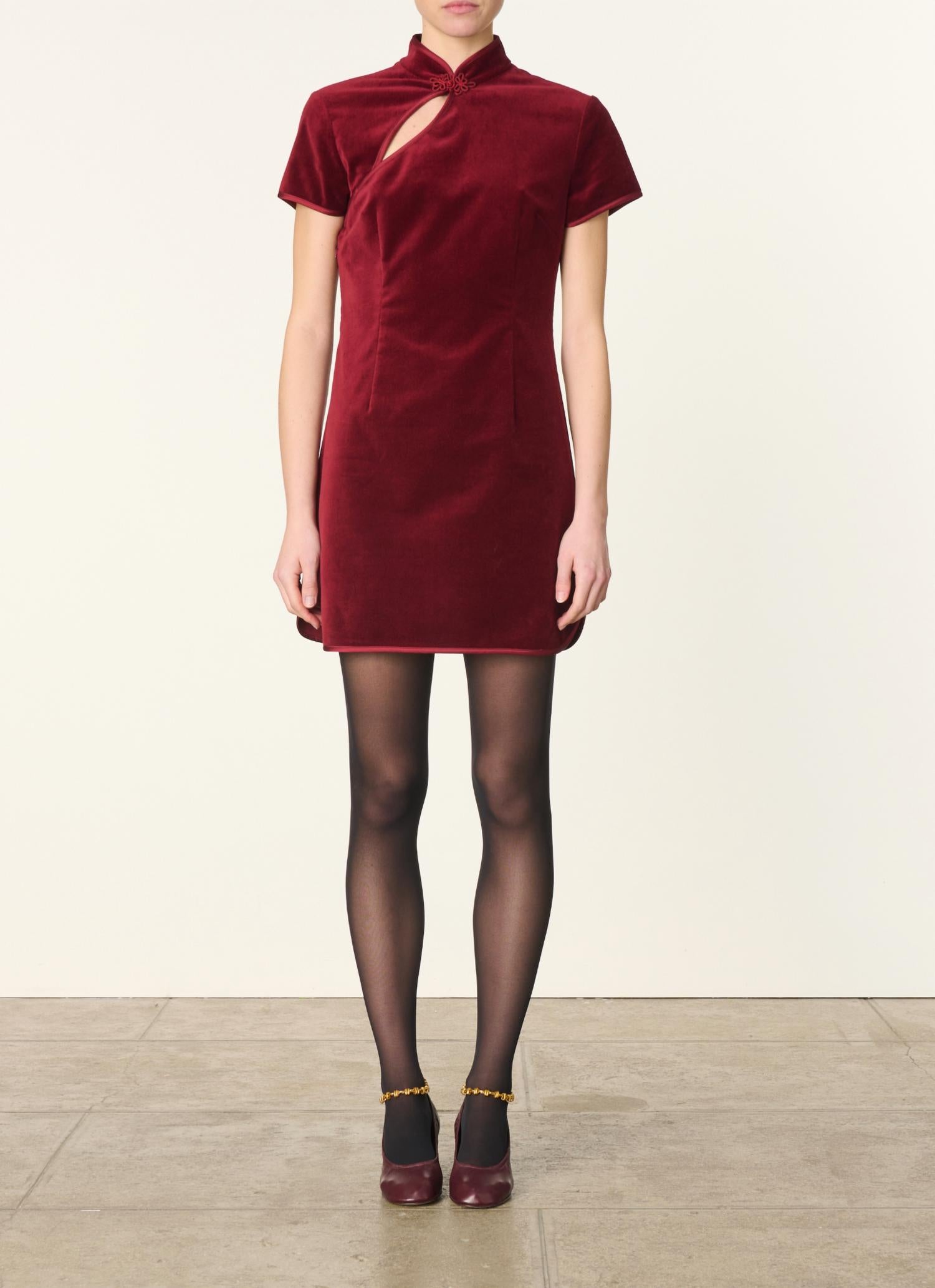 vanessabruno The Cerise Mini Dress - women's dress