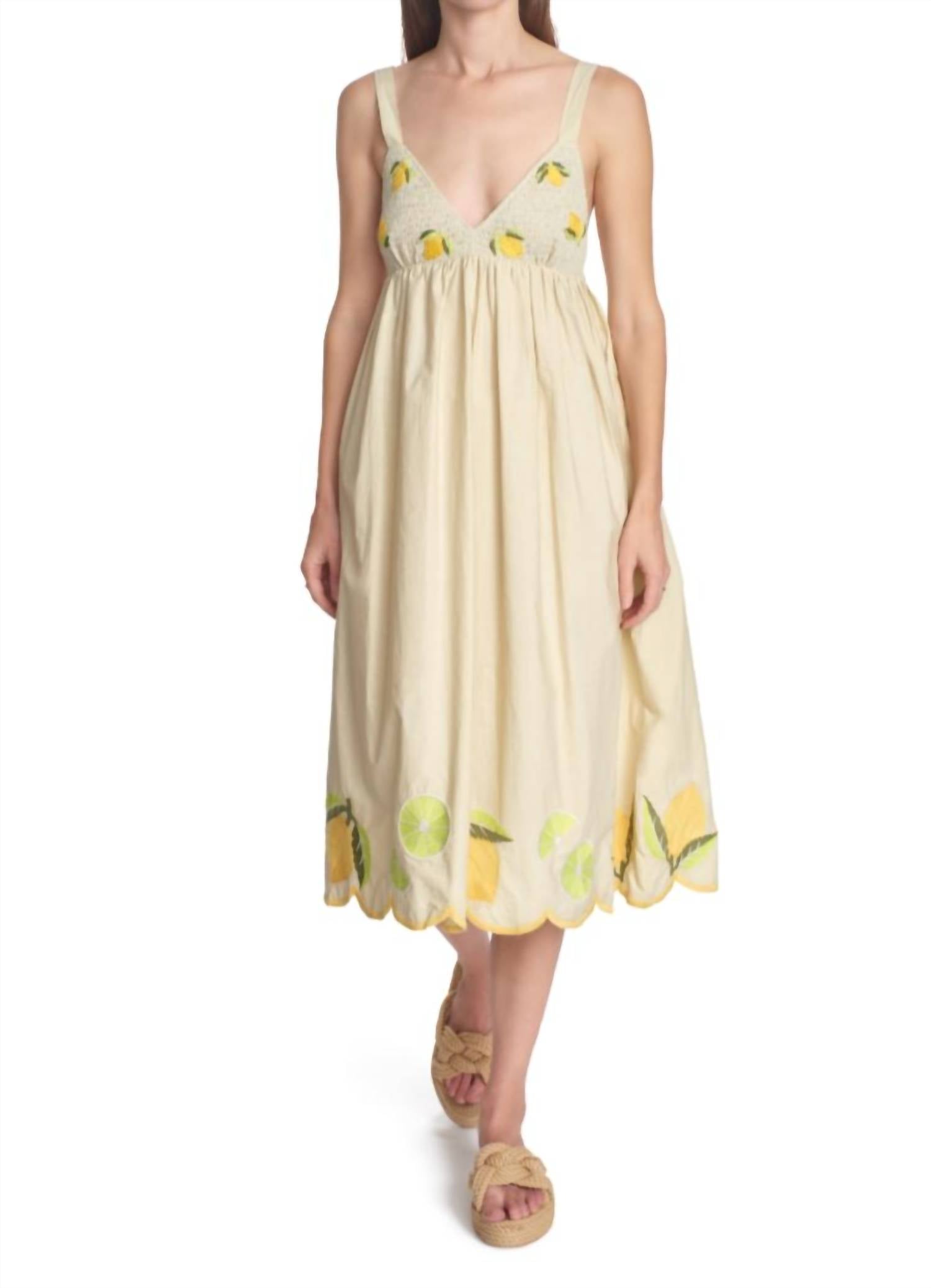 COREY LYNN CALTER Women's Frankie Dress in beige - women's dress