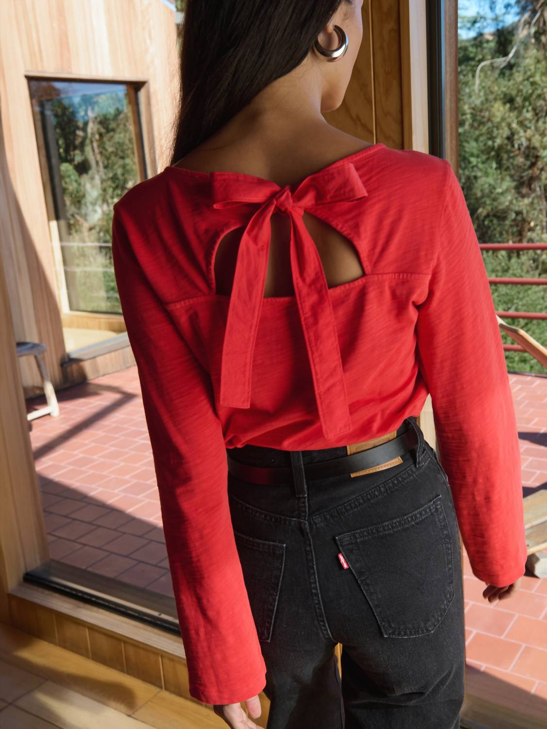 Nation Ltd - Tavin Tie Back Top