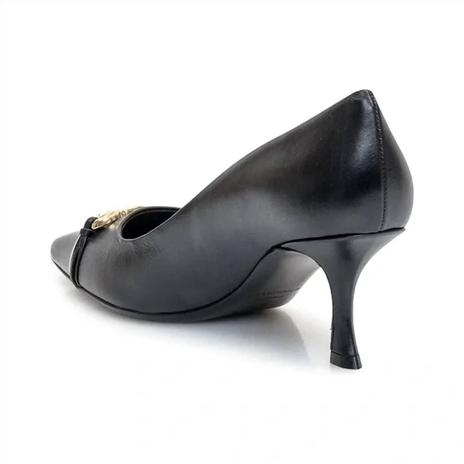 Salvatore Ferragamo - Women's Bria 60mm Patent Leather Cap-toe Pumps