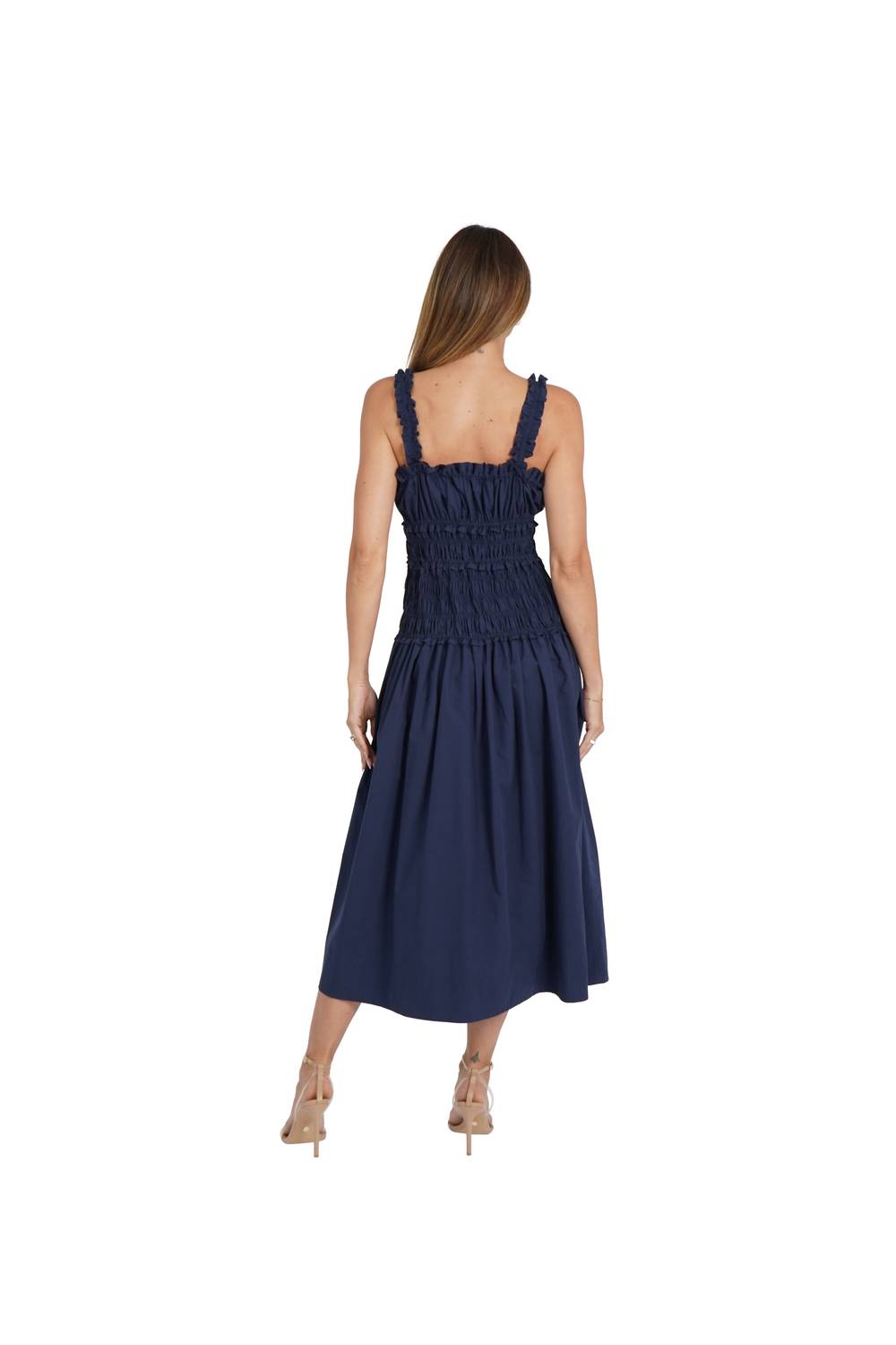 Love Token - Angie Cotton Milkmaid Dress