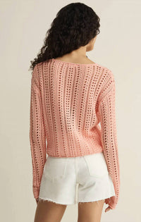 Z Supply - Upland Crochet Sweater Top