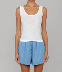 Leset - Laura Scoop Neck Tank