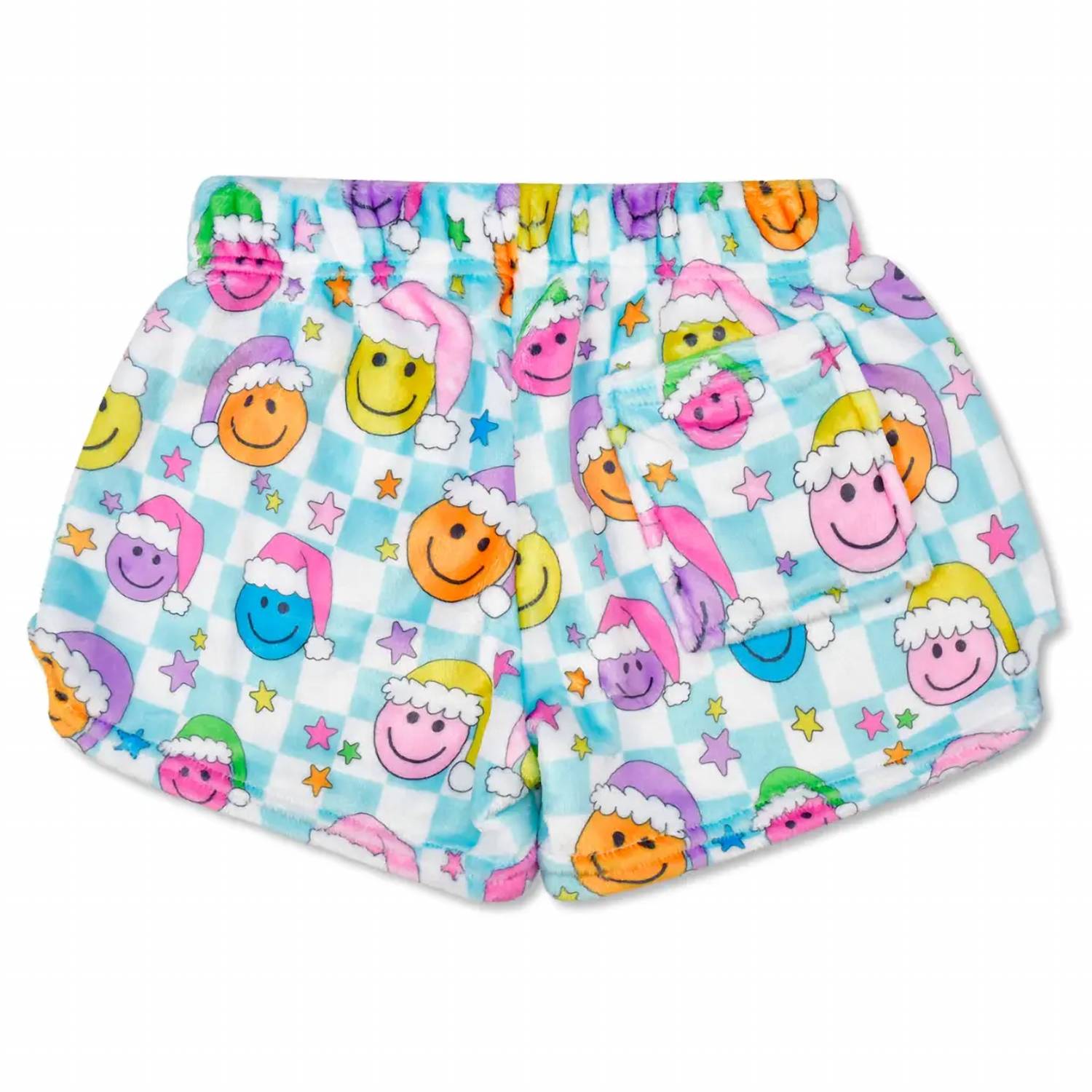 Iscream - Girl's Happy Santa Plush Shorts