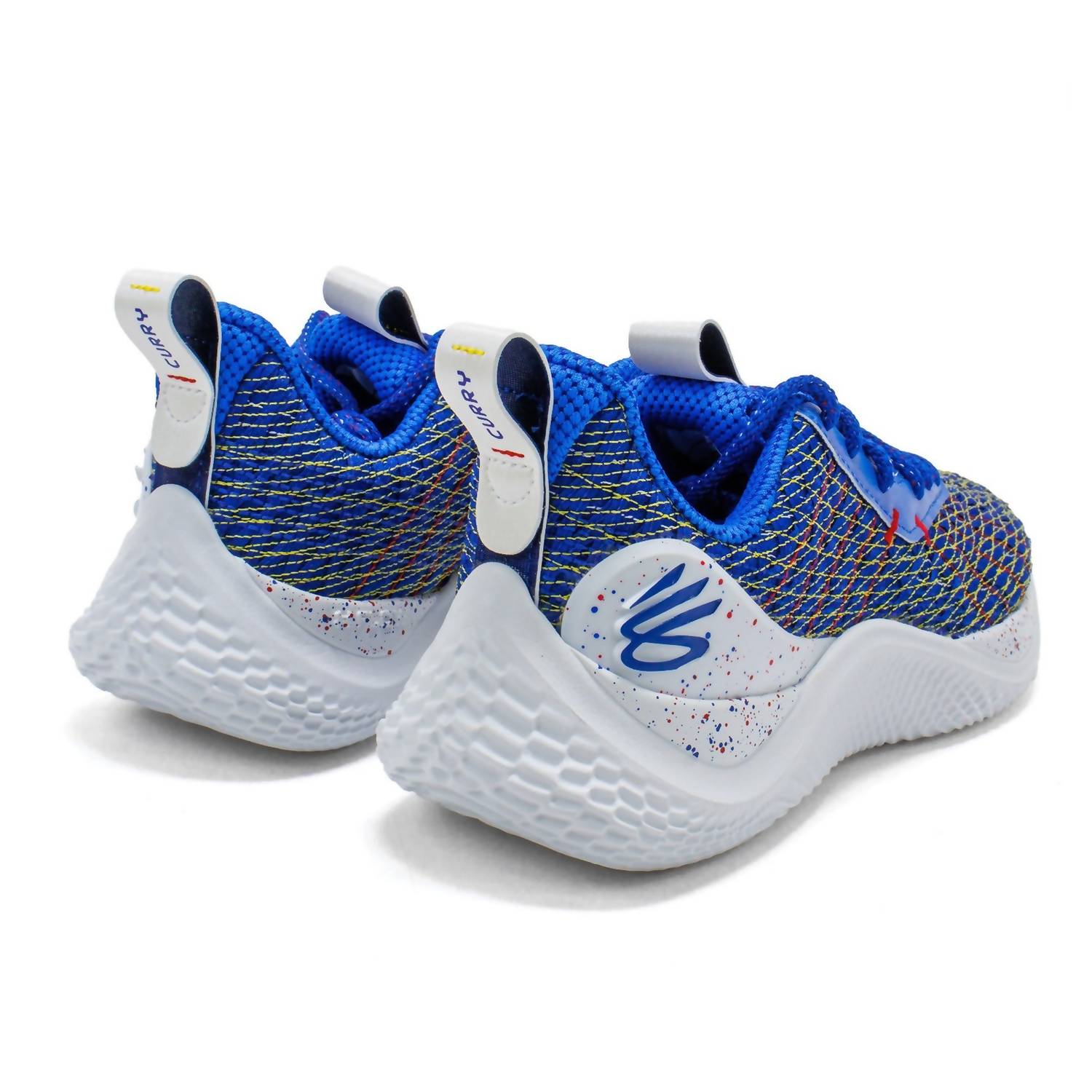 UNDER ARMOUR Men's Curry 10 Dub Nation Basketball Shoe in royal - men's shoe - view 5