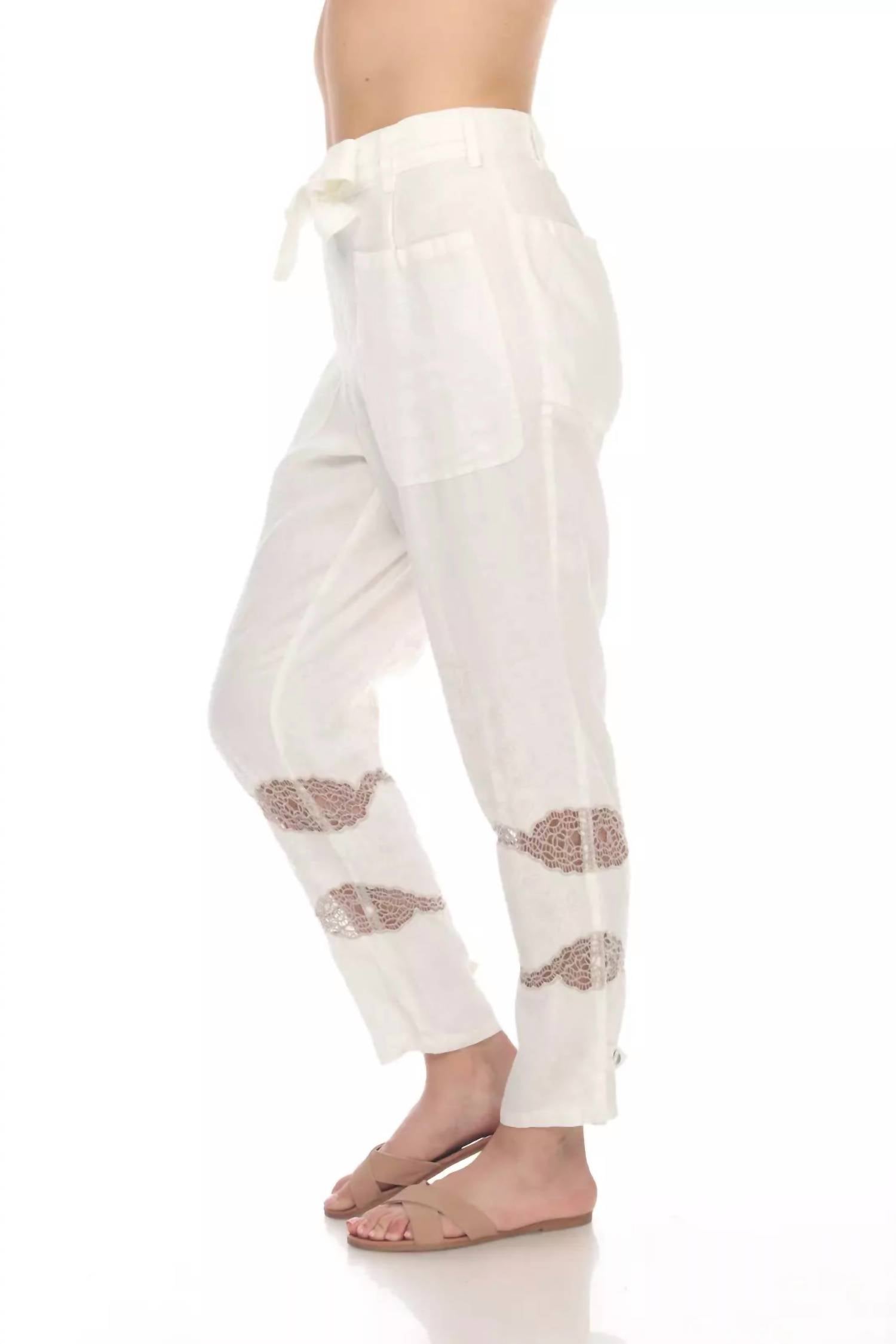 Johnny Was - Antique Highwaist Straight Leg Pants