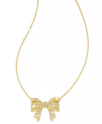 Kendra Scott - Women's Krista Bow Necklace And Ashton Earrings Set