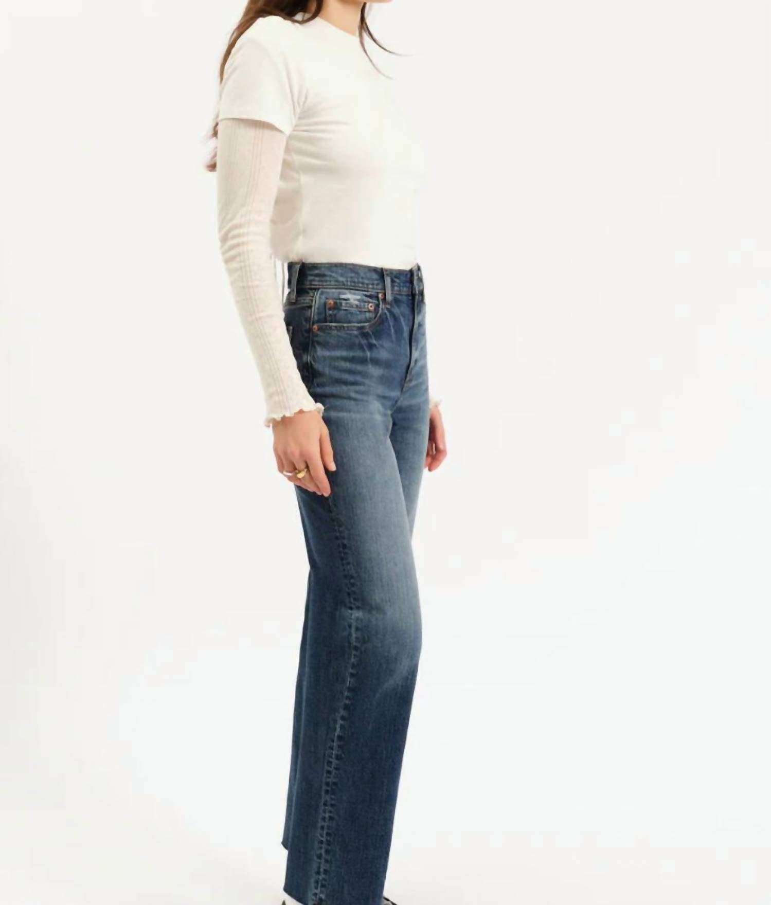 Daze - Sundaze High Rise Vintage Straight Jeans