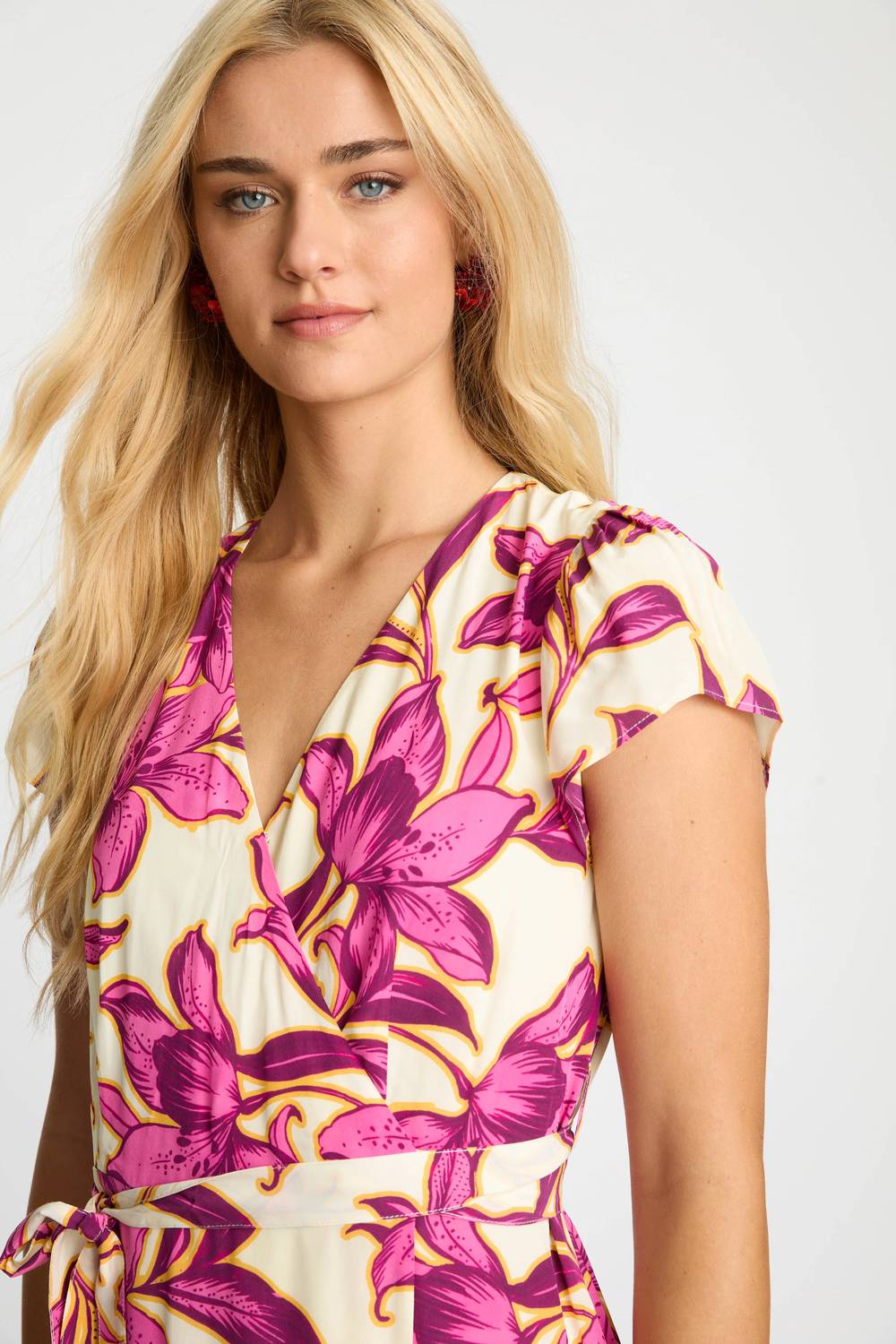 Caballero - Lila Wrap Dress