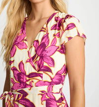 Caballero - Lila Midi Wrap Dress