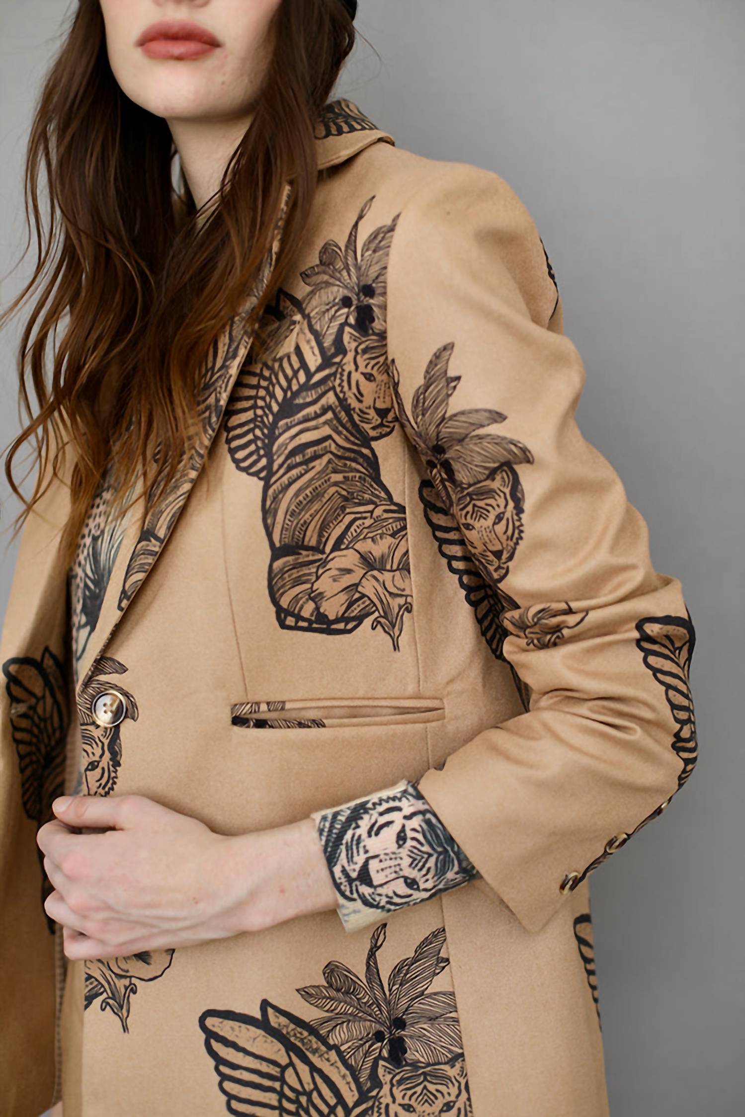 Las Sureñas - Toile De Jouy Wool Blazer