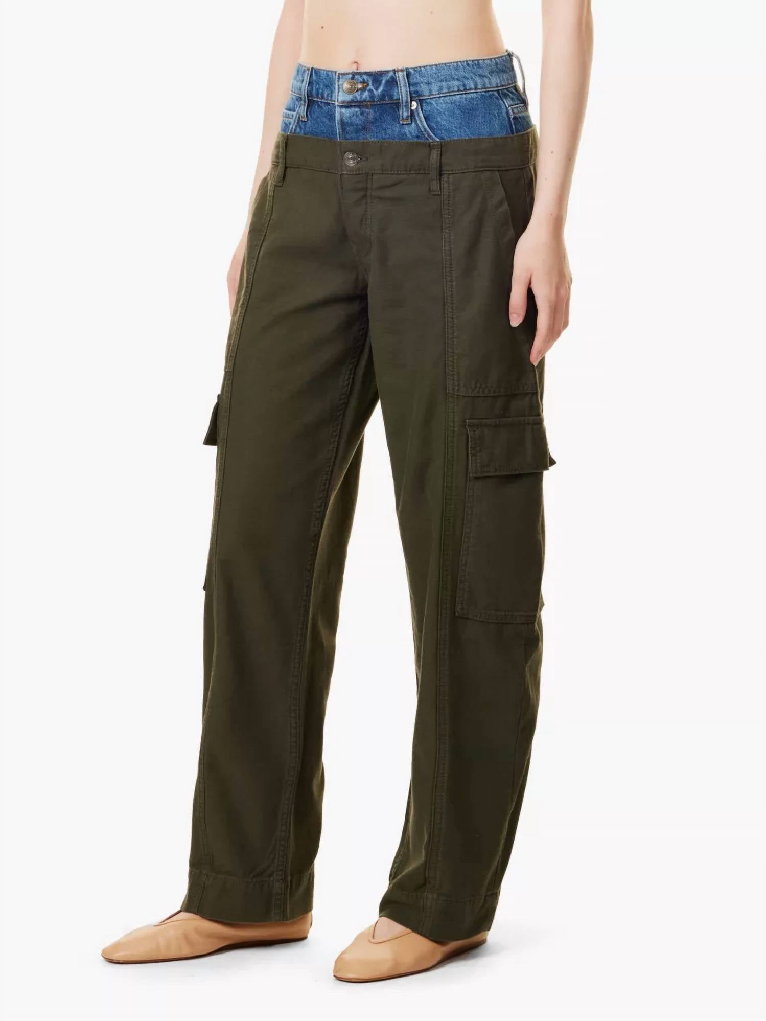 Frame - Le Mix Cargo Barrel Pants