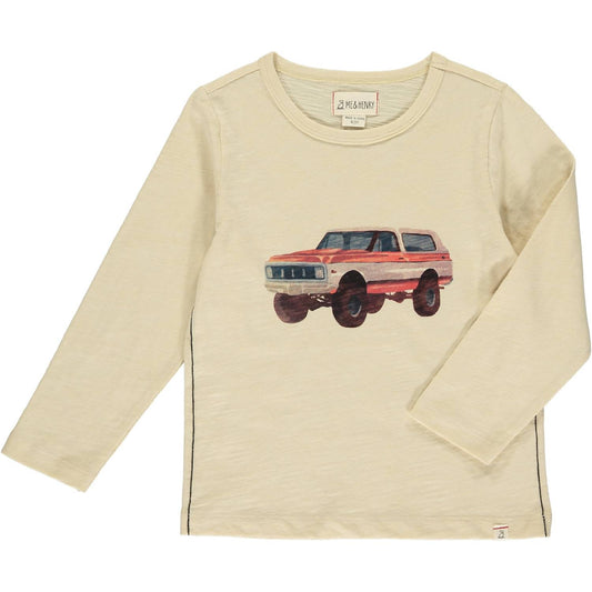 Me & Henry - Boy's Cherokee Raglan Printed Tee