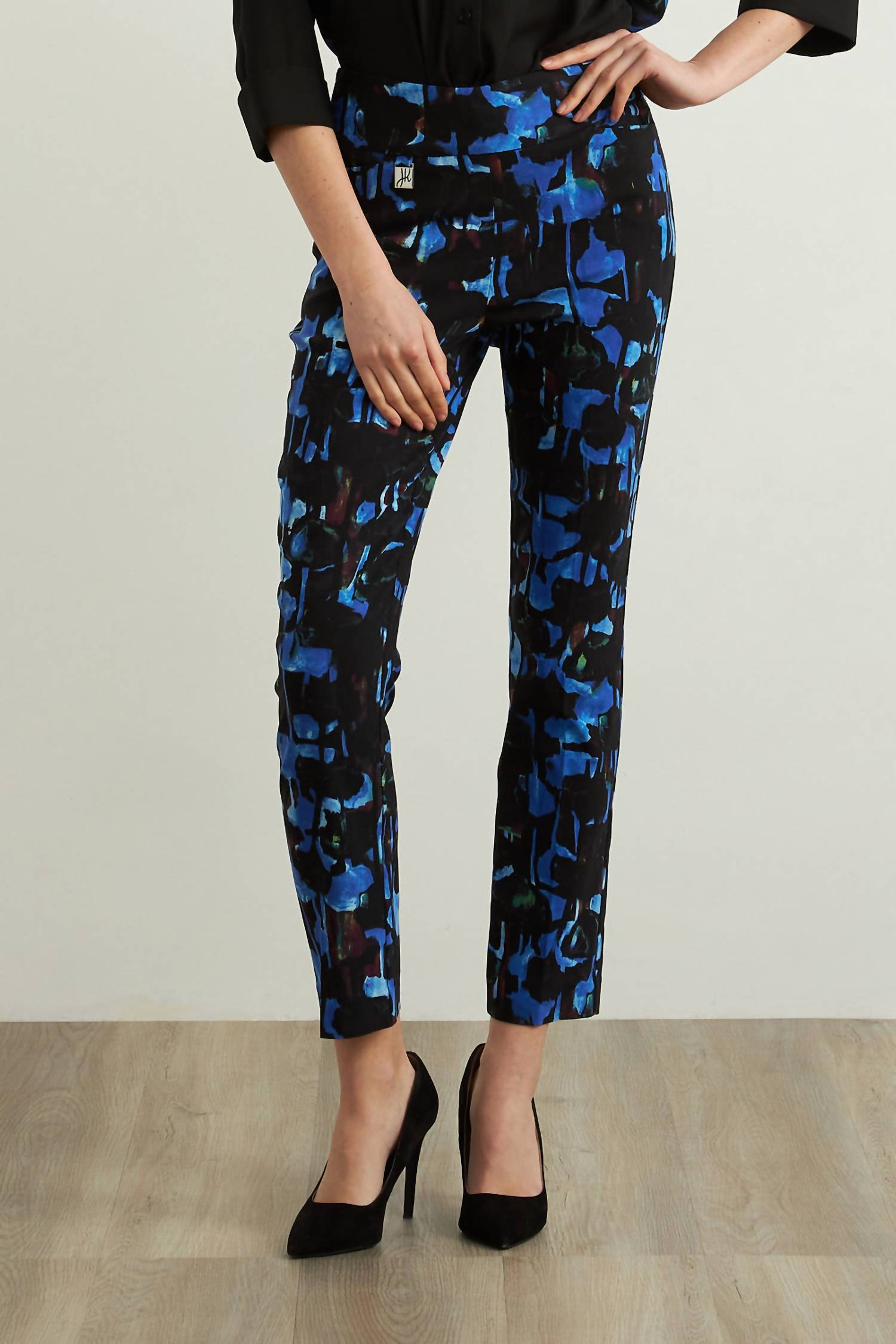 Joseph Ribkoff - Abstract Geo Print Crop Pant