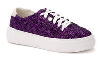 Corkys Footwear Women Glaring Sneaker in purple - women's sneaker