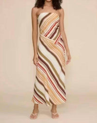 Lucy Paris - Women's Penny Midi Skirt