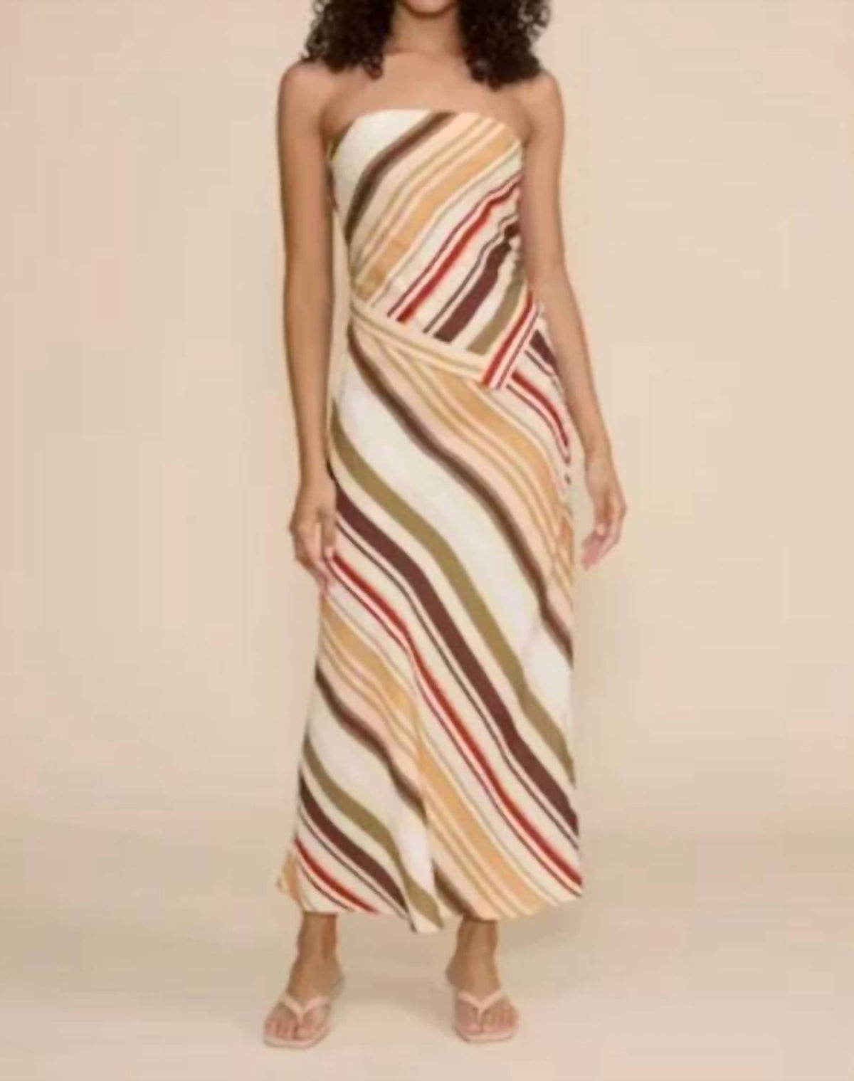 Lucy Paris - Women's Penny Midi Skirt