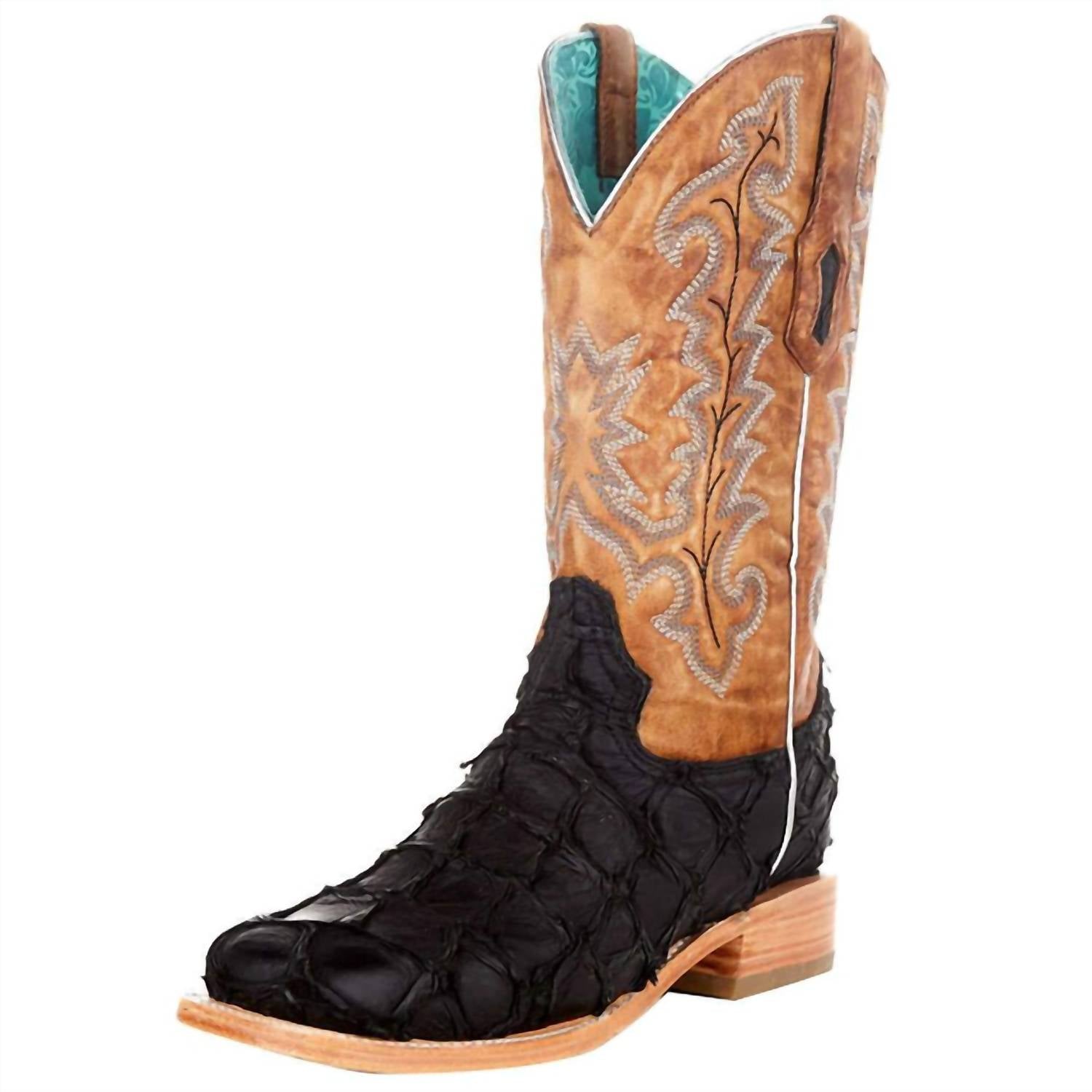 Corral - Women's Arapaima Fish Square Toe Boots