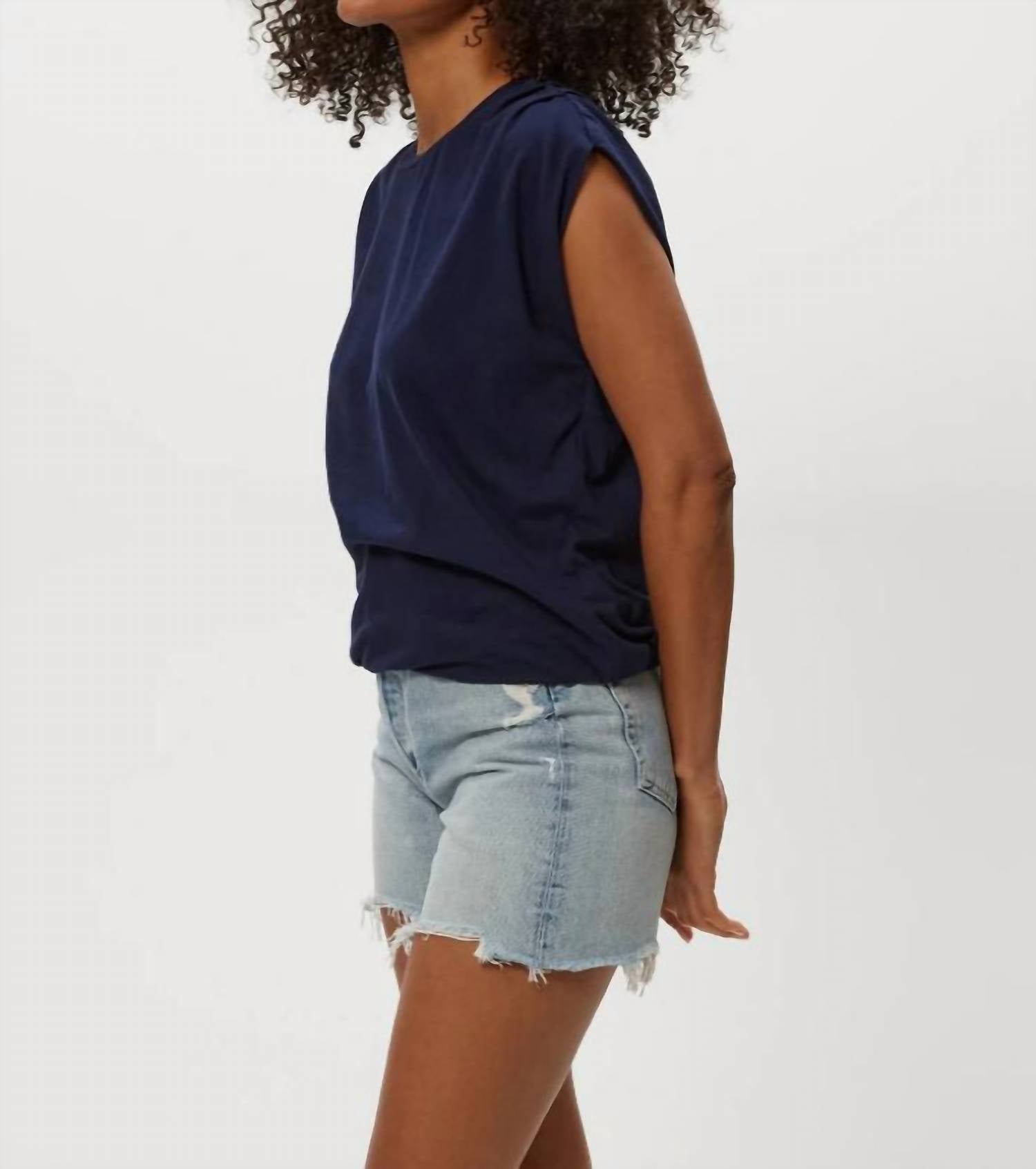 Michael Stars - Luca Jersey Bubble Tee