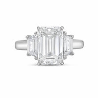 Diana M Jewels - Women's Emerald Lab-Grown Diamond Ring (3.00 Ct) - Signature