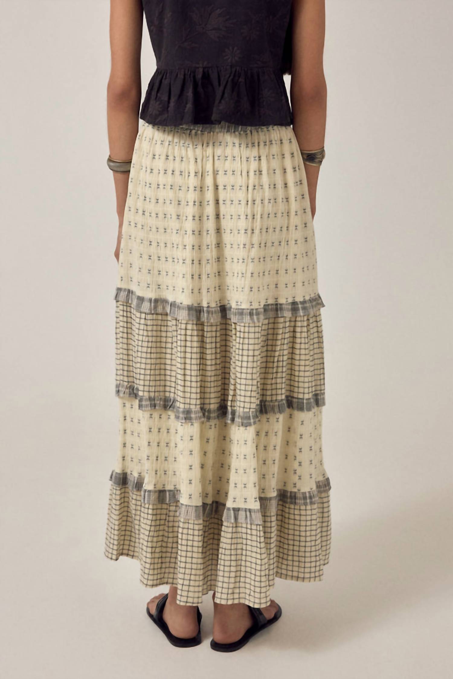 Maison Hotel - Cosette Long Tiered Skirt
