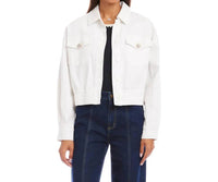 Karen Kane - Nysa Novelty Button Jean Jacket