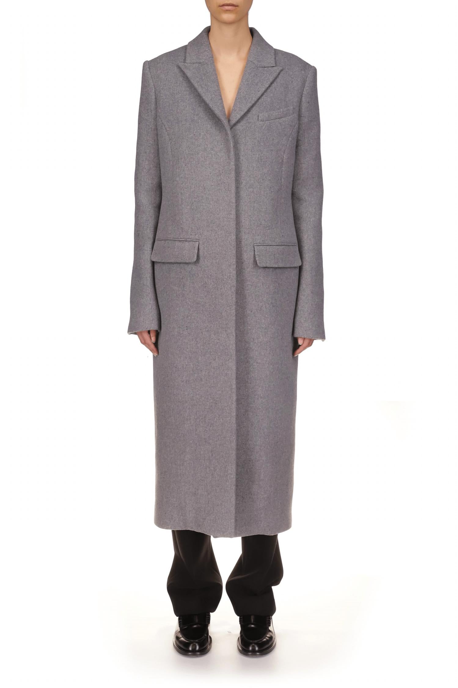 Marina Moscone - Wool Melangé Car Coat