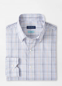 PETER MILLAR Orvieto Cotton Shirt in sherwood - men's shirt - view 4
