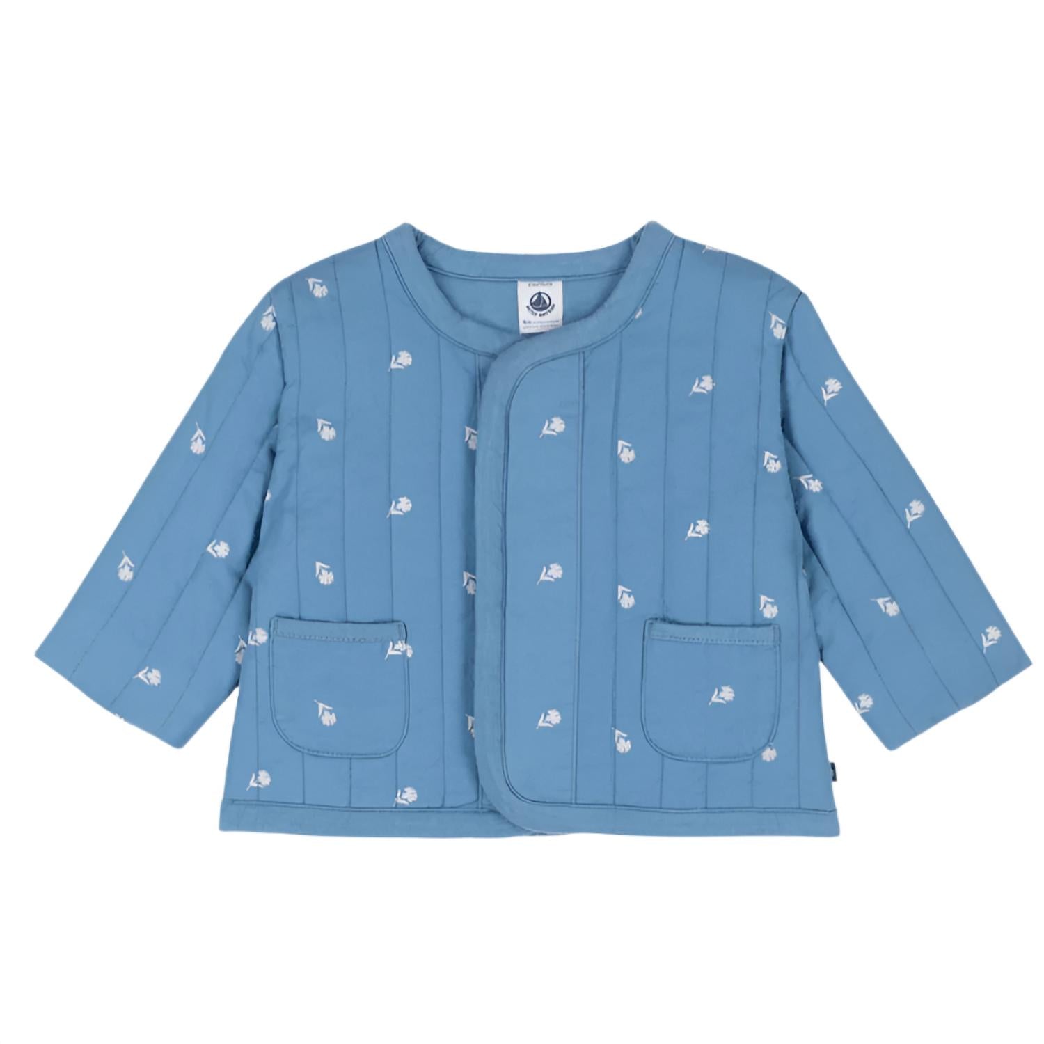 Petit Bateau - Floral Quilted Jacket