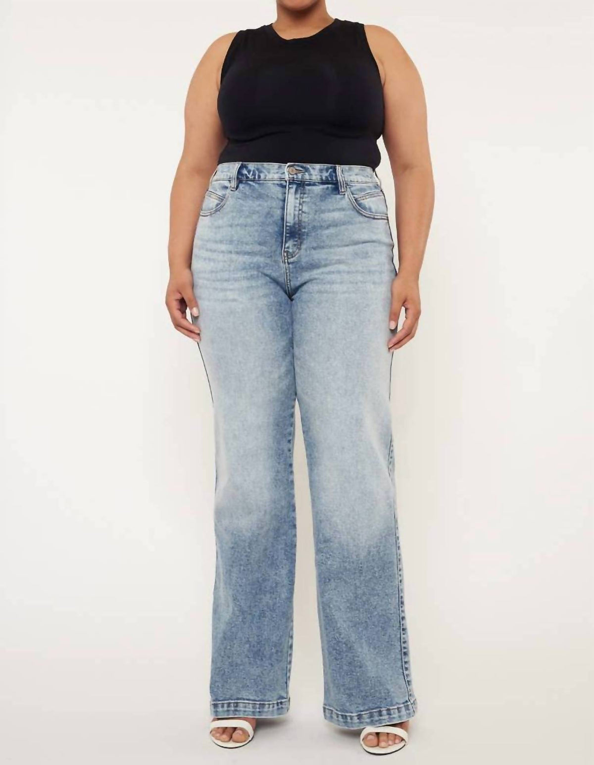 Kancan - 90’s High Rise Flare Jeans - Plus
