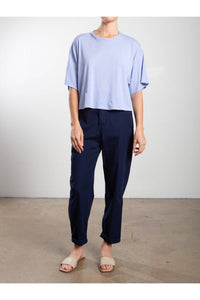 Pharaoh Claire Cotton Twill Pant in midnight - women's pants