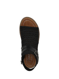 BLOWFISH Women's Dream Woven Sandals in black - women's sandal - alternate view