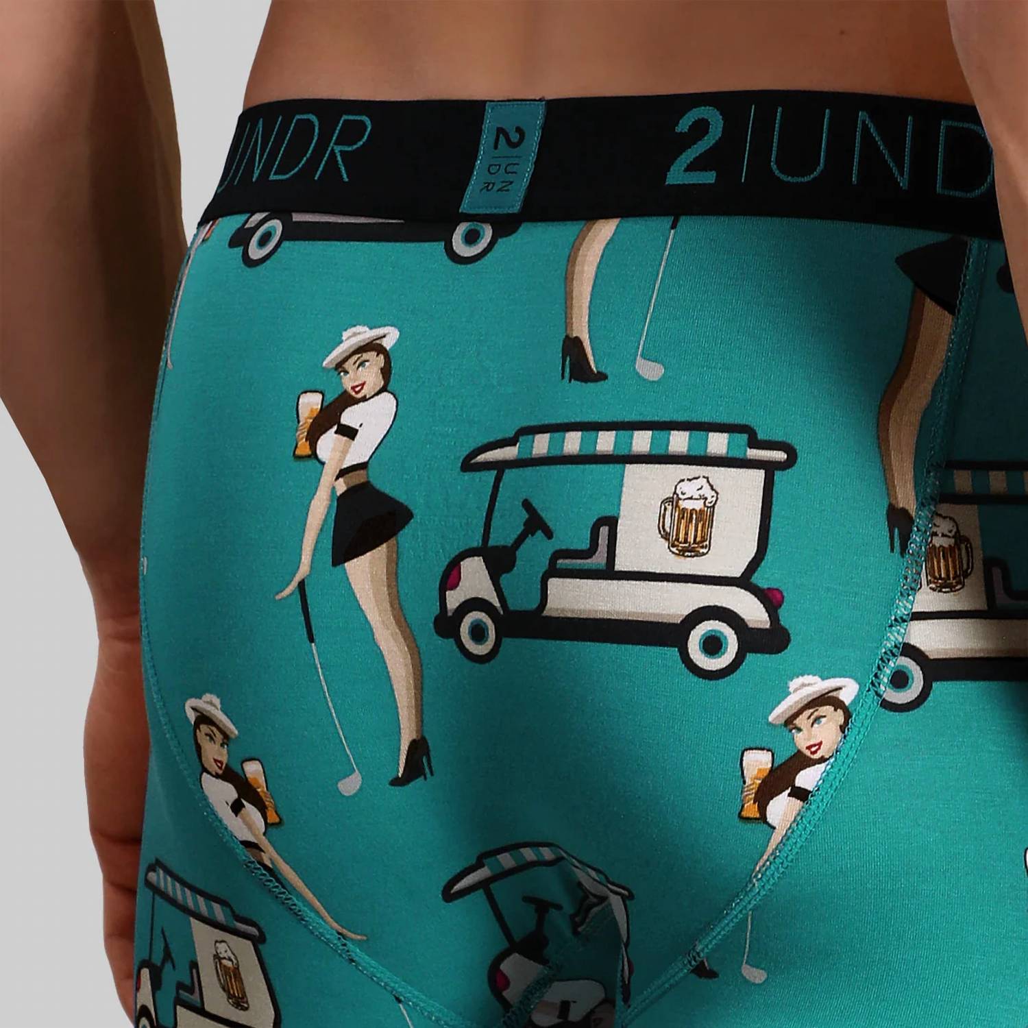 2Undr - Men's Swing Shift Long Leg Boxer