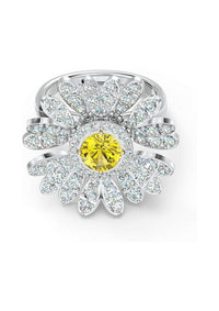 Swarovski - Women's Eternal Flower Daisy Ring