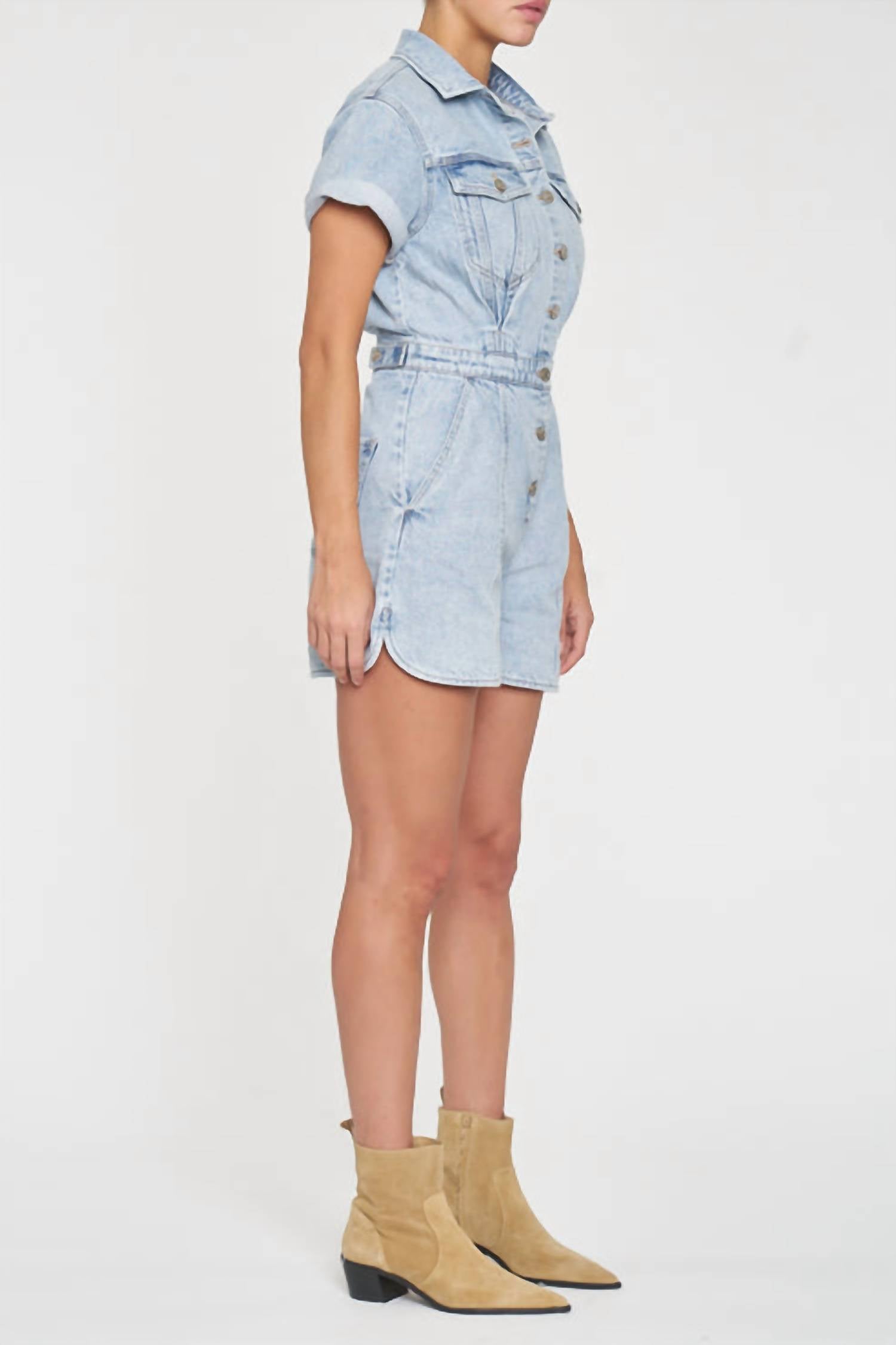 Daze - Topanga Romper Short Sleeve