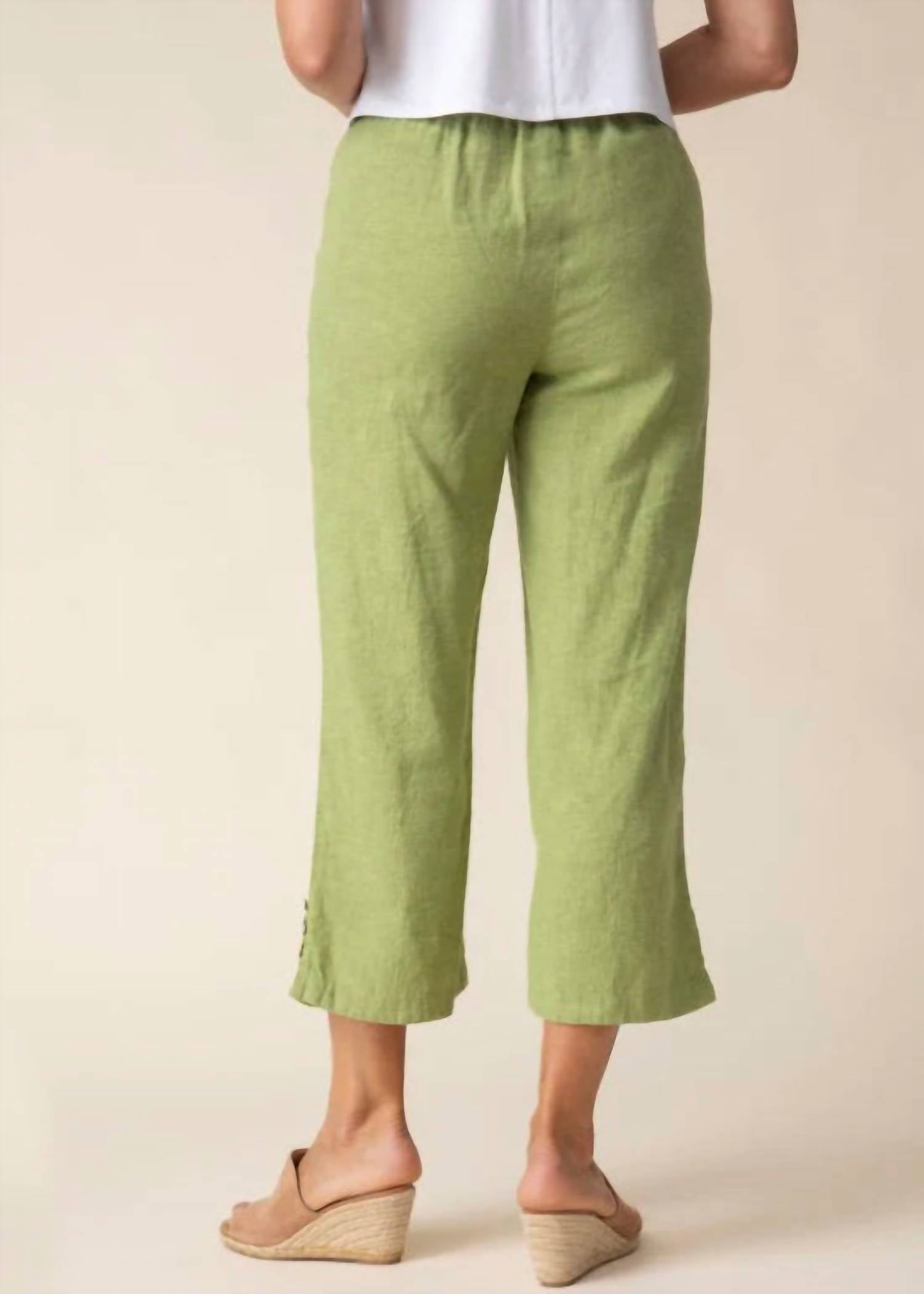 Habitat - Pleat Button Capris