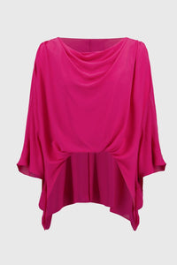 Joseph Ribkoff - Georgette High-low Boxy Top
