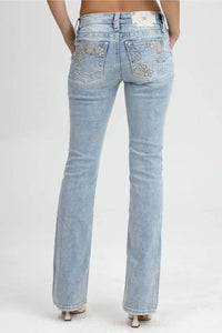 Miss Me - Mid Rise Bootcut Jeans
