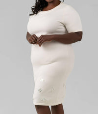 Joh - Knitted Midi Dress Plus Size