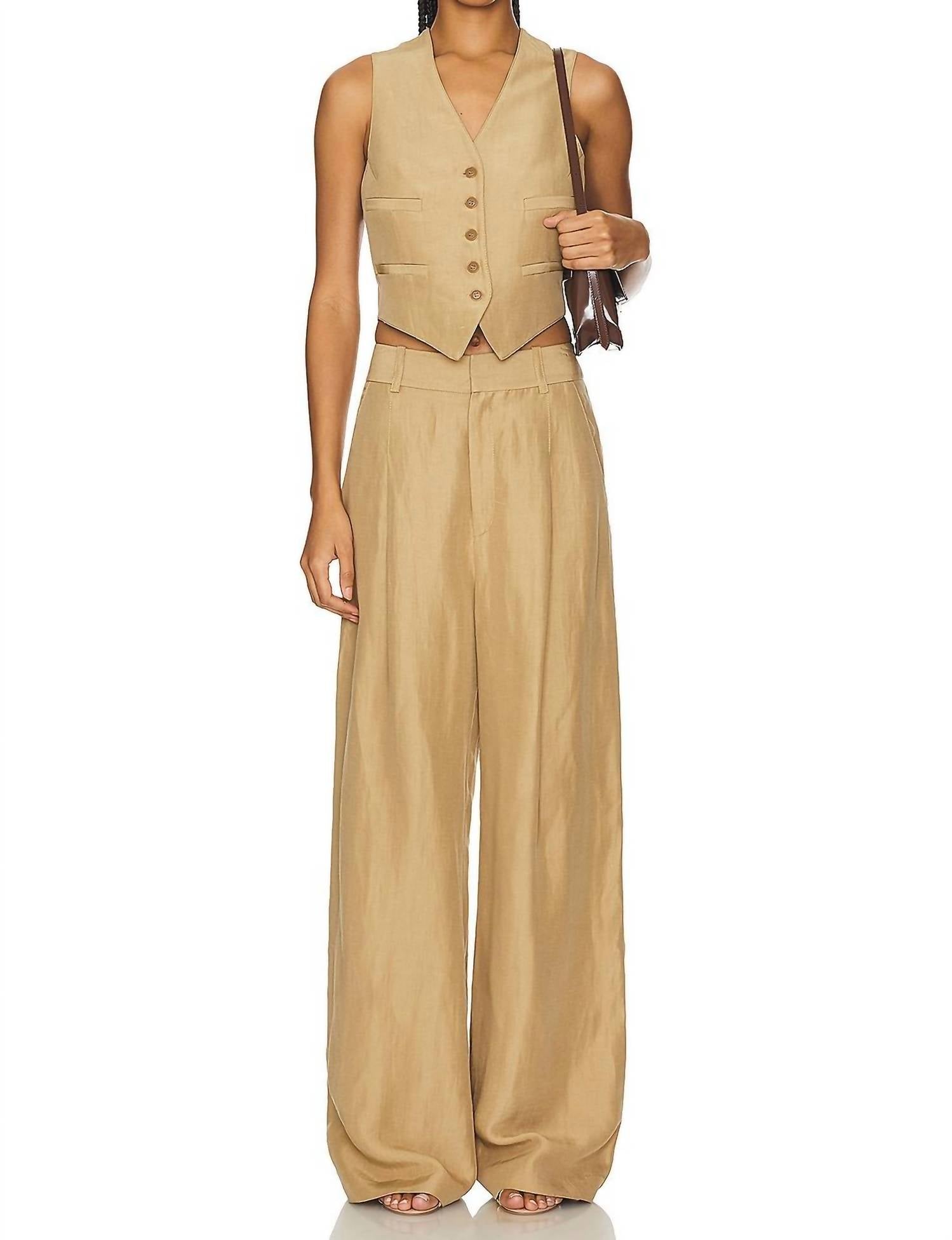Smythe - PLEATED TROUSER