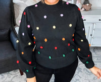 Andree By Unit - Act Like It's My Party Pom Sweater