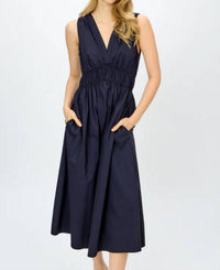 Joseph Ribkoff - Stretch Poplin Fit-and-flare Dress