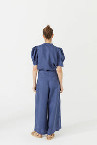 Lanhtropy - Culotte Linen Pant