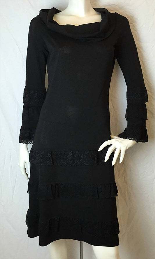 Notizie - Women's Long Sleeve Off Shoulder Dress