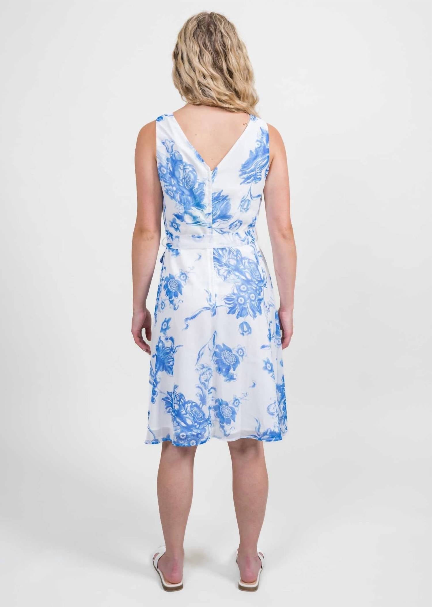 Trisha Tyler - Belted Tank Lined Dress