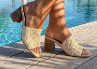 Seychelles - Women's Adapt Raffia Heel Sandals